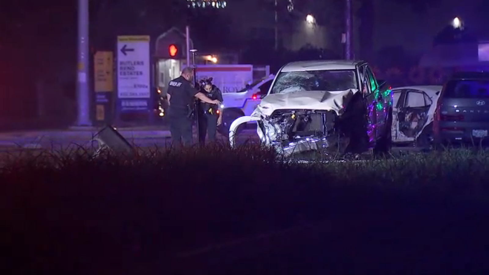 6 people hospitalized after wrong-way crash in northwest Harris County, sheriff says