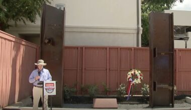 A piece of Ground Zero finds new home in Houston