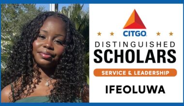 CITGO Distinguished Scholars: Service & Leadership | Ifeoluwa