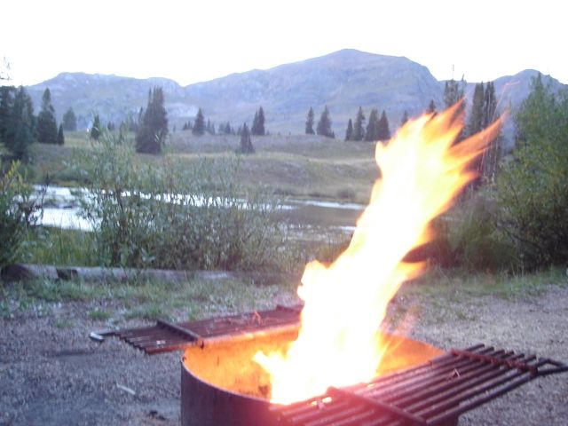 Many national forests have Stage 1 fire restrictions in place, meaning campfires are allowed only in established pits in developed campgrounds, like this one at Lake Irwin near Crested Butte. Photo by R. Scott Rappold, The Gazette