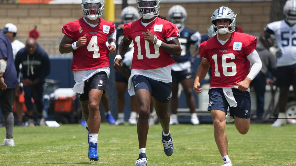 Why did the Cowboys choose Sam Howell over Joe Milton III?