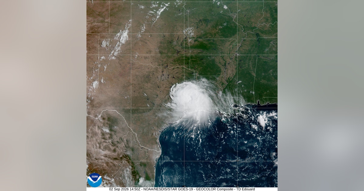 Tropical Depression Edouard: Tracker, flash flood warnings, live radar