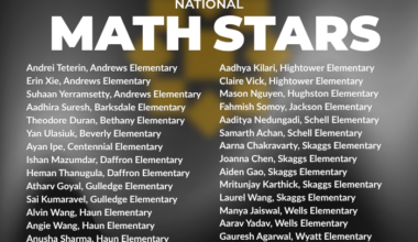 30 Plano ISD Students Named National Math Stars