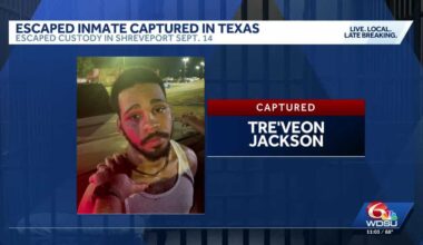 Louisiana escaped inmate captured in Texas