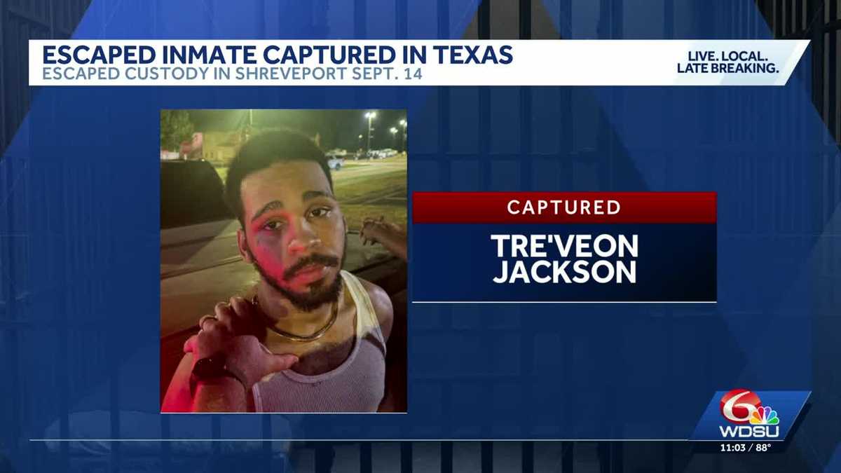 Louisiana escaped inmate captured in Texas
