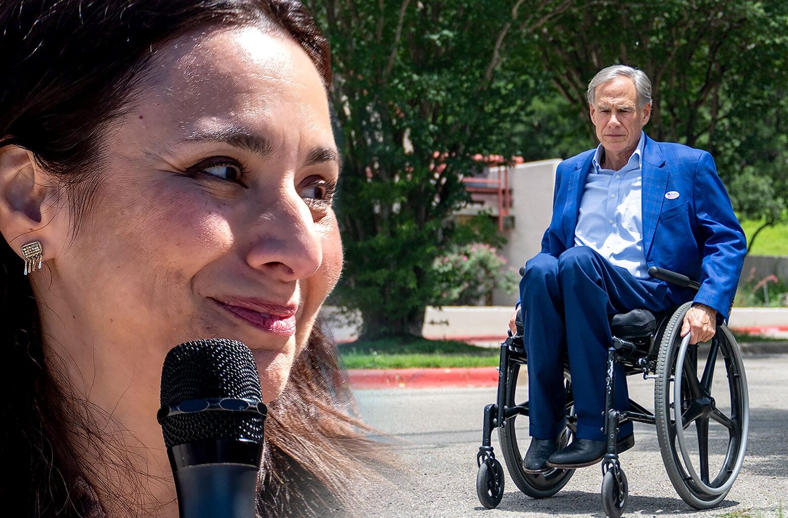 Texas Governor Greg Abbott is in a close race with Democrat Gina Hinojosa, the polls say.
