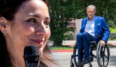 Texas Governor Greg Abbott is in a close race with Democrat Gina Hinojosa, the polls say.