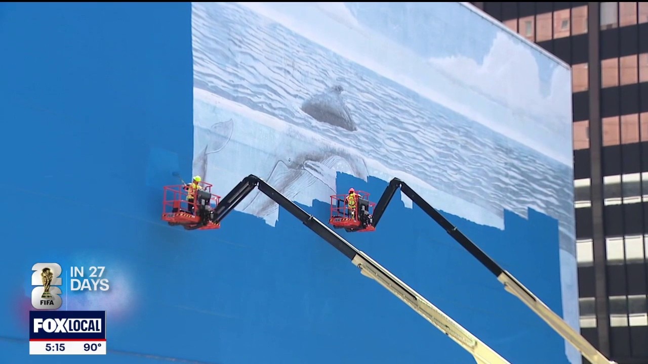 Dallas paints over decades-old whale mural for World Cup
