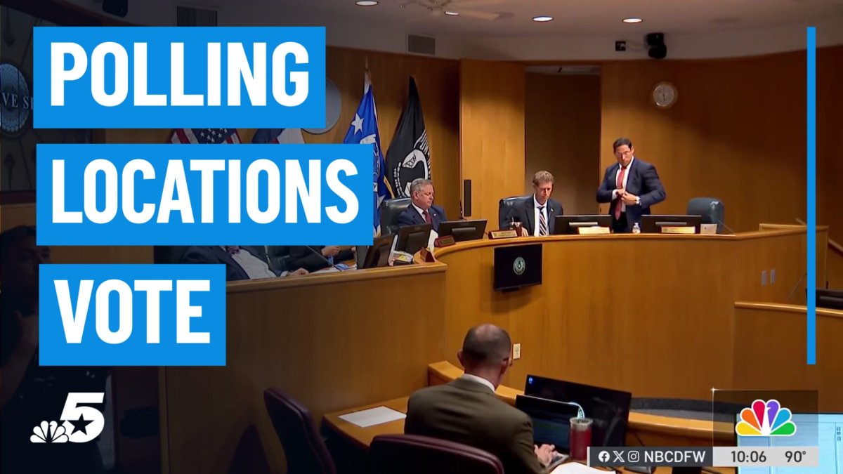 Tarrant County commissioners approve controversial plan to reduce polling locations – NBC 5 Dallas-Fort Worth