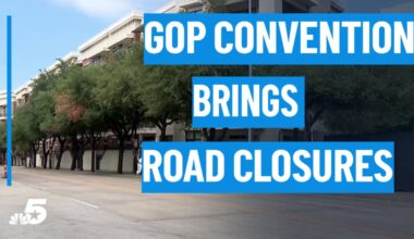 Ahead of GOP midterm convention in Dallas, road closures begin – NBC 5 Dallas-Fort Worth