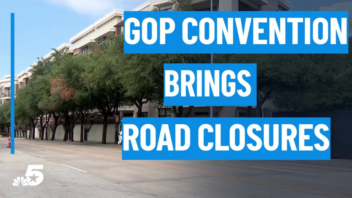 Ahead of GOP midterm convention in Dallas, road closures begin – NBC 5 Dallas-Fort Worth