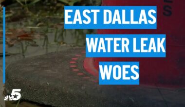 East Dallas water line leaks for more than a month as neighbors await repairs – NBC 5 Dallas-Fort Worth