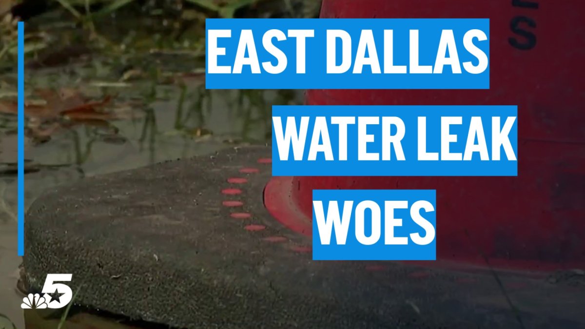 East Dallas water line leaks for more than a month as neighbors await repairs – NBC 5 Dallas-Fort Worth