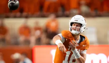 Back to No. 1 and back to the field for Arch Manning and Texas Longhorns against UTSA
