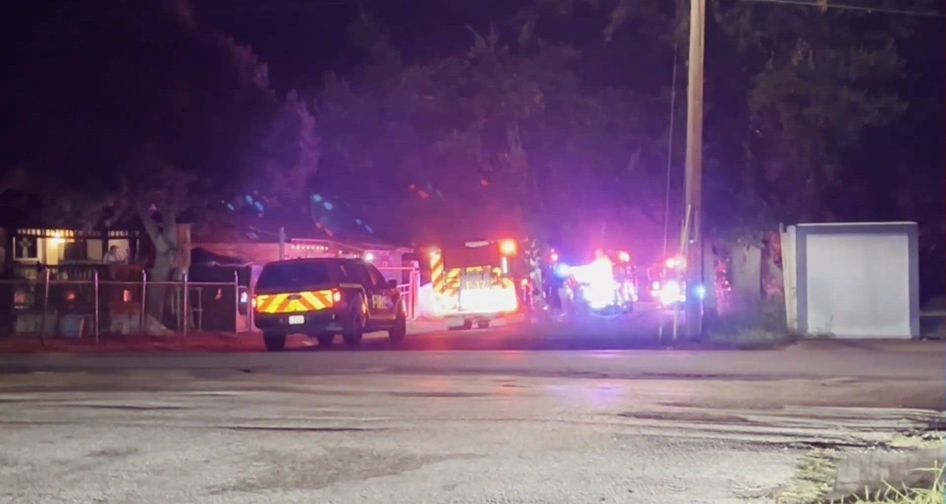 1 hospitalized after late-night apartment fire in Flour Bluff
