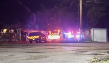 1 hospitalized after late-night apartment fire in Flour Bluff