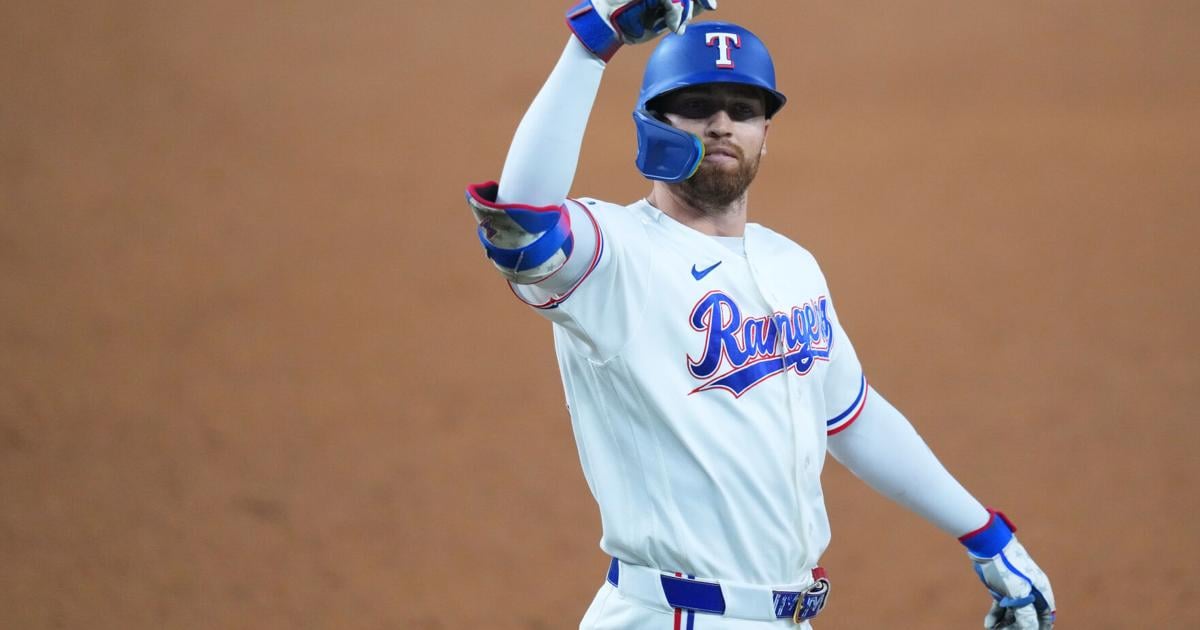 Brandon Nimmo has 4 hits and 5 RBIs as Rangers beat A's 8-5 to close gap on Astros in AL West | National