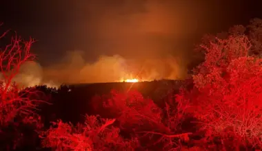 Already one of the largest recorded wildfires in North Texas history, Ross Fire continues burning | Texas News
