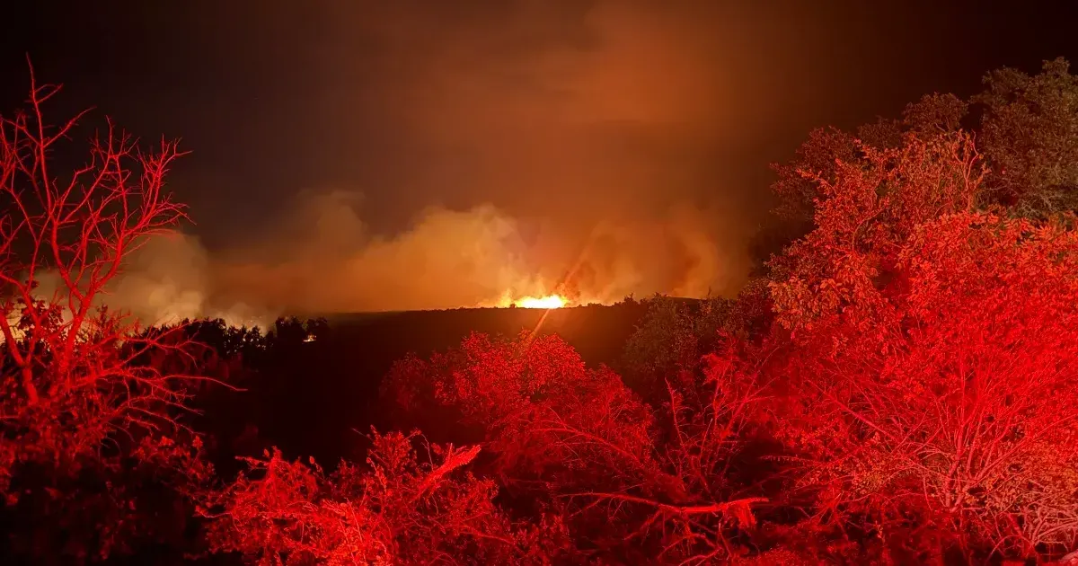 Already one of the largest recorded wildfires in North Texas history, Ross Fire continues burning | Texas News