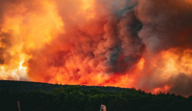 Historic Ross Fire in Texas Linked to Tire Blowout