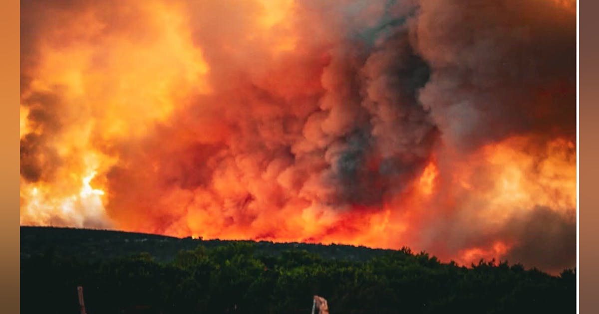 Historic Ross Fire in Texas Linked to Tire Blowout