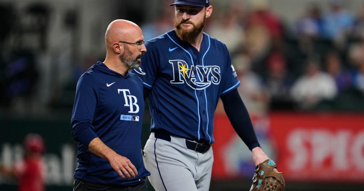 Dehydrated MLB saves leader Bryan Baker leaves in 9th as Rays win anyway and he says he's OK | National Sports