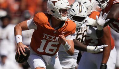 Arch Manning throws four TD passes and No. 5 Texas eases past Texas State in season opener 59-7 | National Sports
