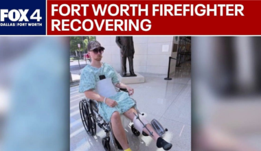 Injured Fort Worth, TX, Firefighter Sets Goals as Recovery Continues