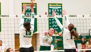 Serving up a win: Lady Pirates sweep King behind strong serve | Rockport Pilot