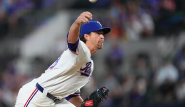 Jacob deGrom strikes out 8 to lead Rangers over Red Sox 4-2 in series between playoff contenders | MLB