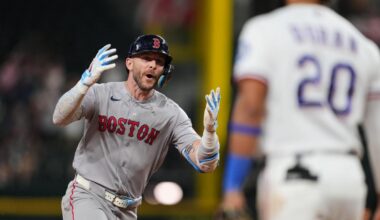 Trevor Story's 3-run homer lifts Red Sox to 4-3 win, dropping Rangers into 2nd place in AL West