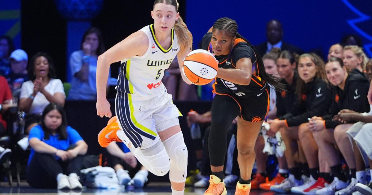 Bueckers scores 20 of her 26 in 1st half and the Wings beat the Mercury 87-82 for 6th straight win | National