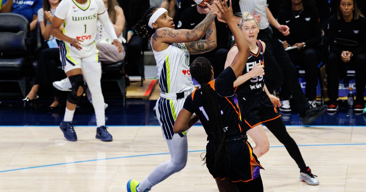 Dallas Wings beat Phoenix Mercury in final regular-season game in Arlington | Women Basketball