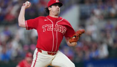 Rangers starter Cal Quantrill leaves after throwing 12 pitches because of right lat tightness | National Sports
