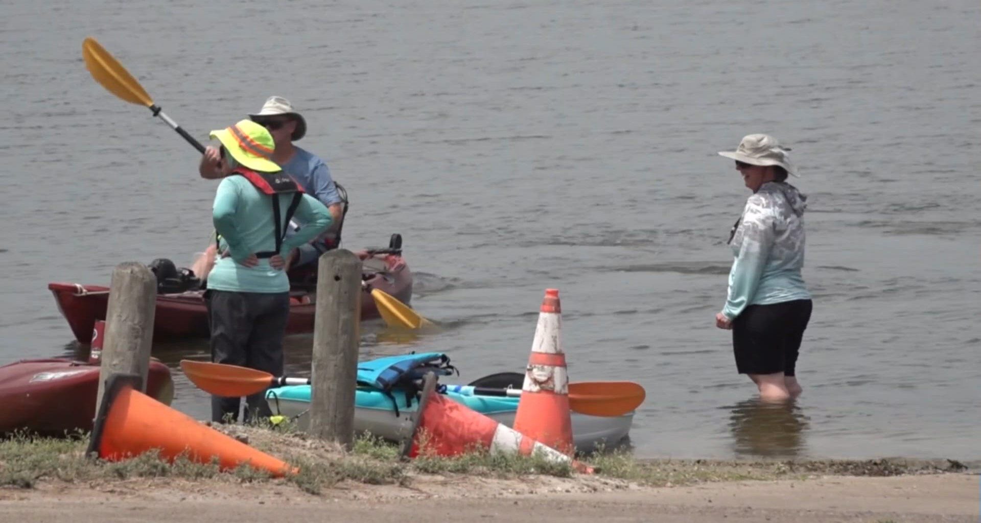 Lake Corpus Christi rebounds from record low as visitors return to park