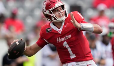 Weigman throws for 305 yards and leads No. 23 Houston to a 33-20 win over Oregon State :: WRAL.com