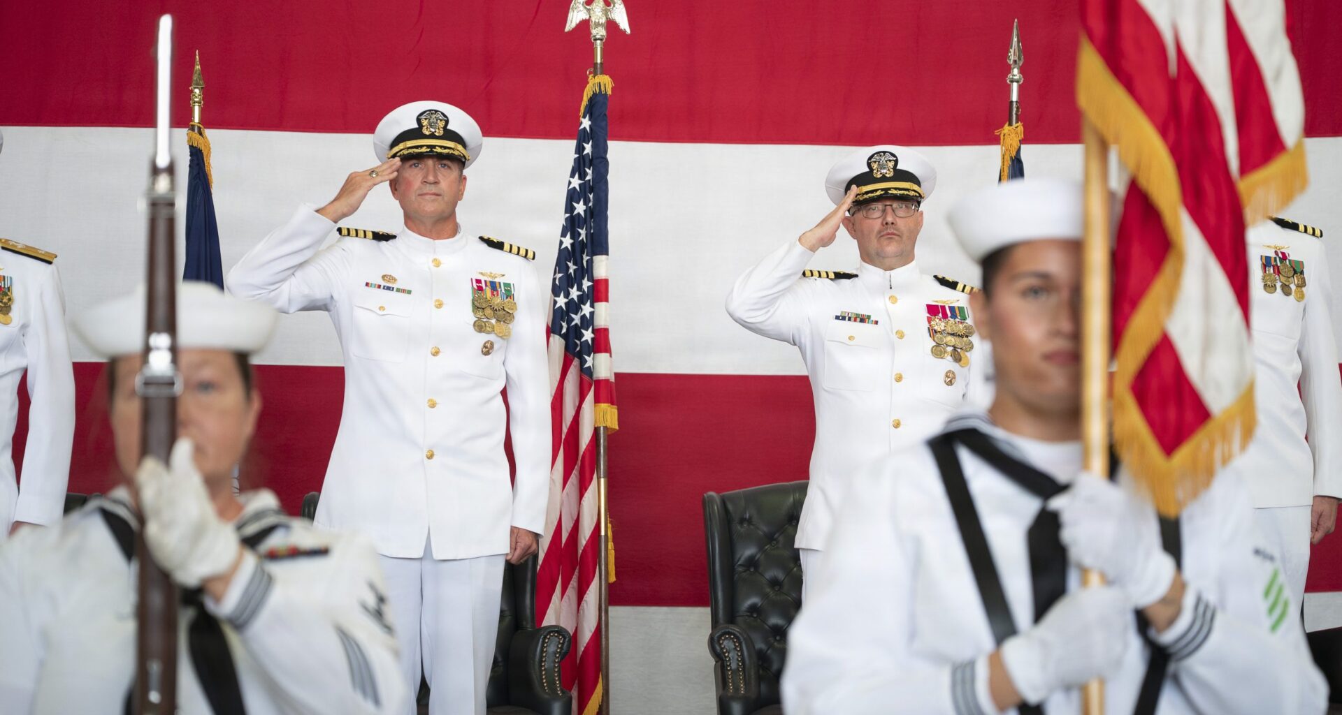 Hufstetler relinquishes command, Engel assumes leadership of NAS JRB Fort Worth