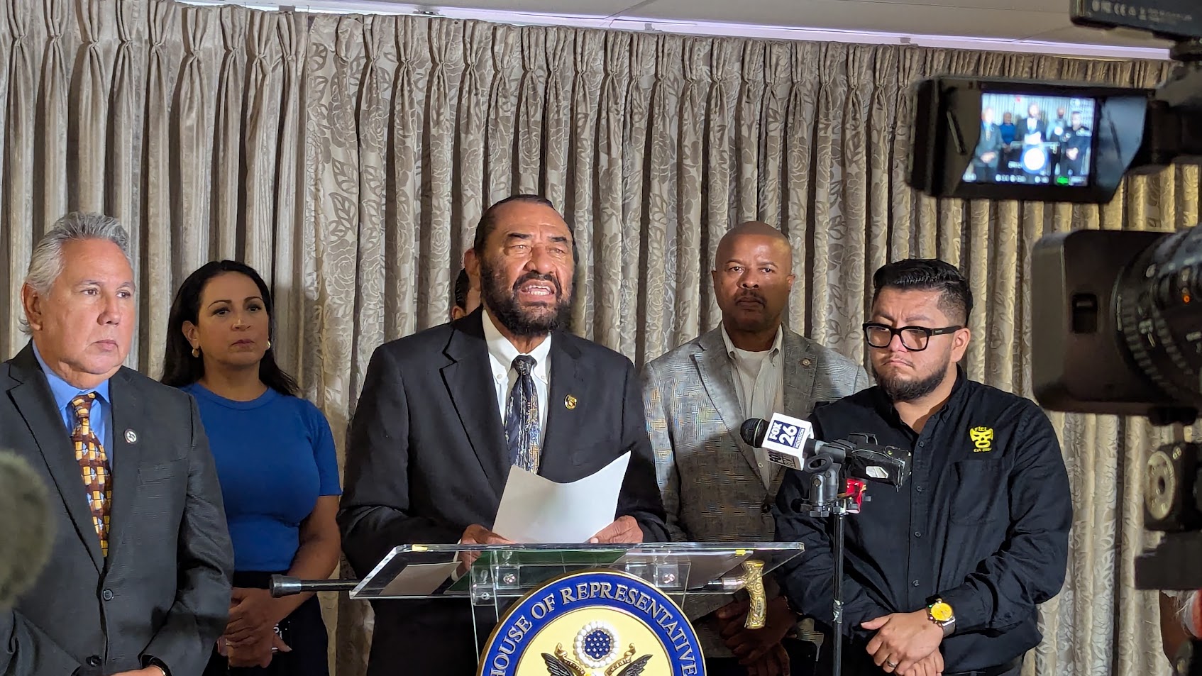 Al Green has introduced articles of impeachment to remove President Trump.