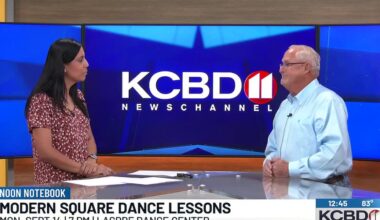 Noon Notebook: Modern Square Dance Lessons