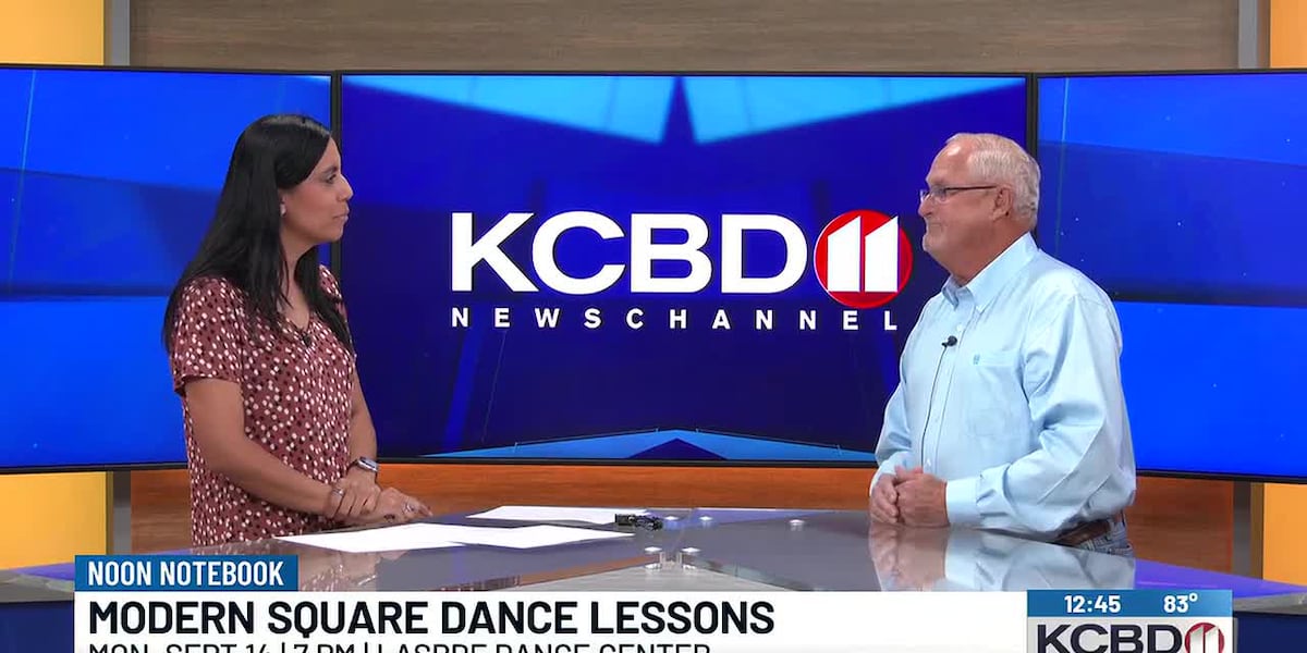 Noon Notebook: Modern Square Dance Lessons