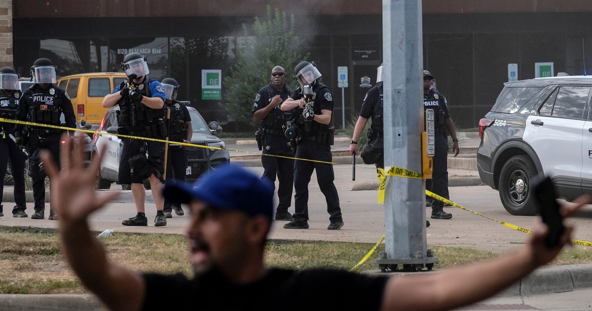 ICE agent shoots and wounds man in Austin, Texas, officials say