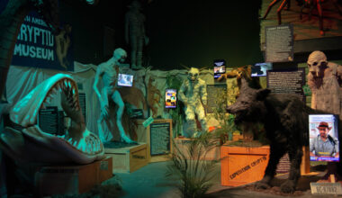 Behind the scenes of Dark Hour's North American Cryptid Museum