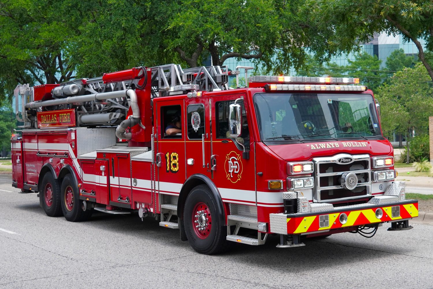 dallas fire truck