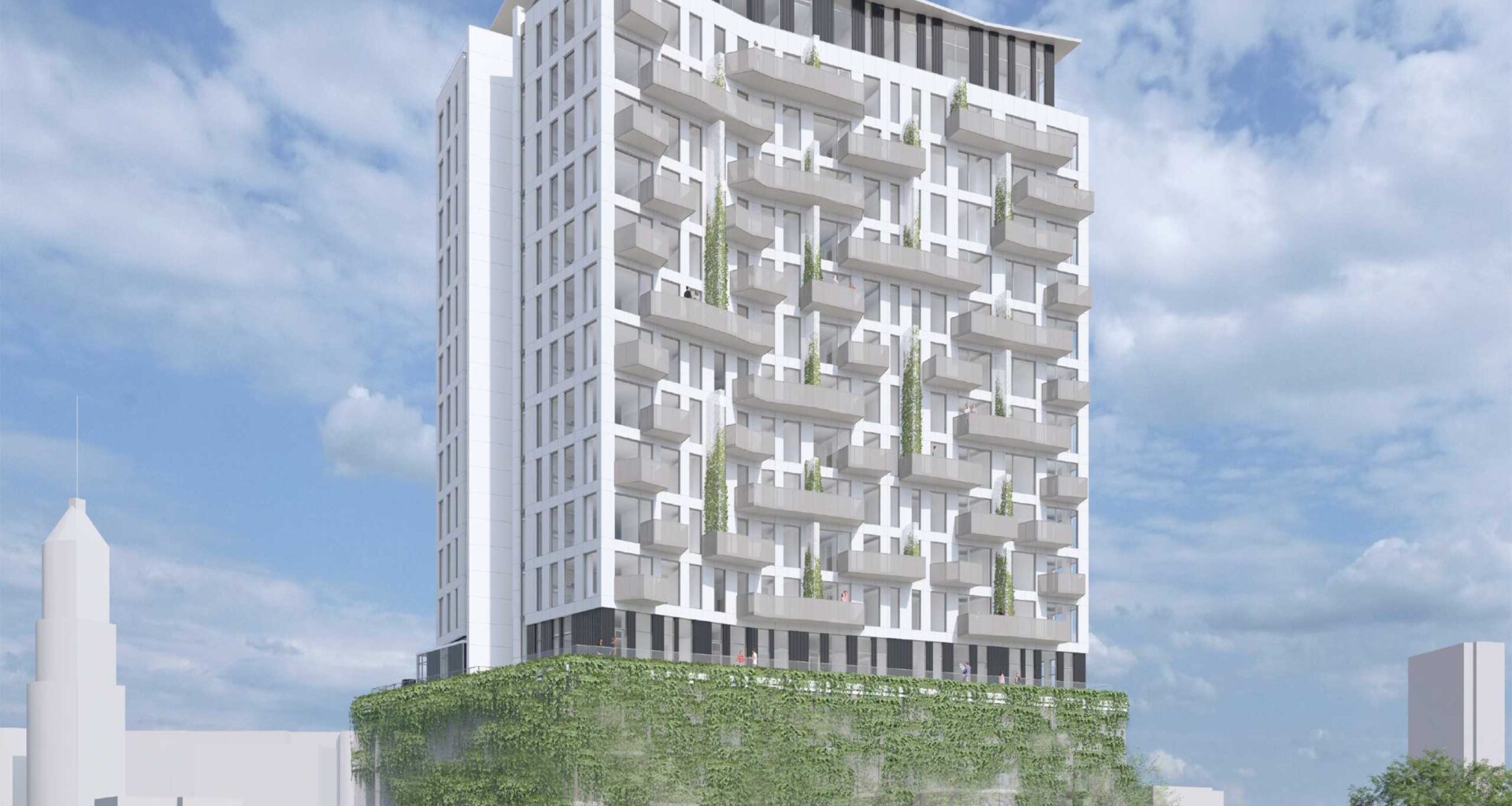 The case of the downtown residential tower that keeps getting taller