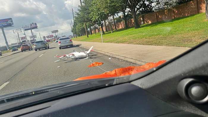 Food delivery drone crashes onto Highway 6 in NW Harris County
