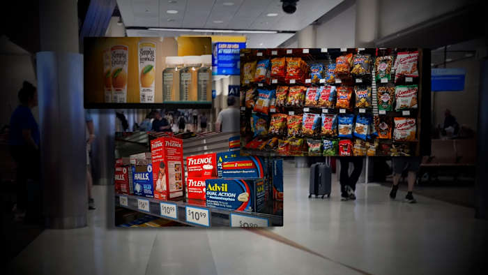 $4.59 for bottled water? KSAT Investigates finds San Antonio airport prices exceed markup policy