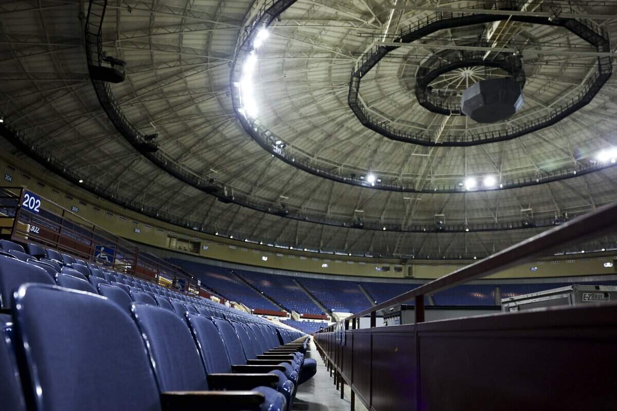 A look inside the Fort Worth Convention Center arena on Friday, Aug. 21, 2026 in Fort Worth. The space will be demolished to make way for an expansion of the convention center.