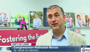 Rep. Nathaniel Moran holds East Texas roundtable on bill to support foster youth