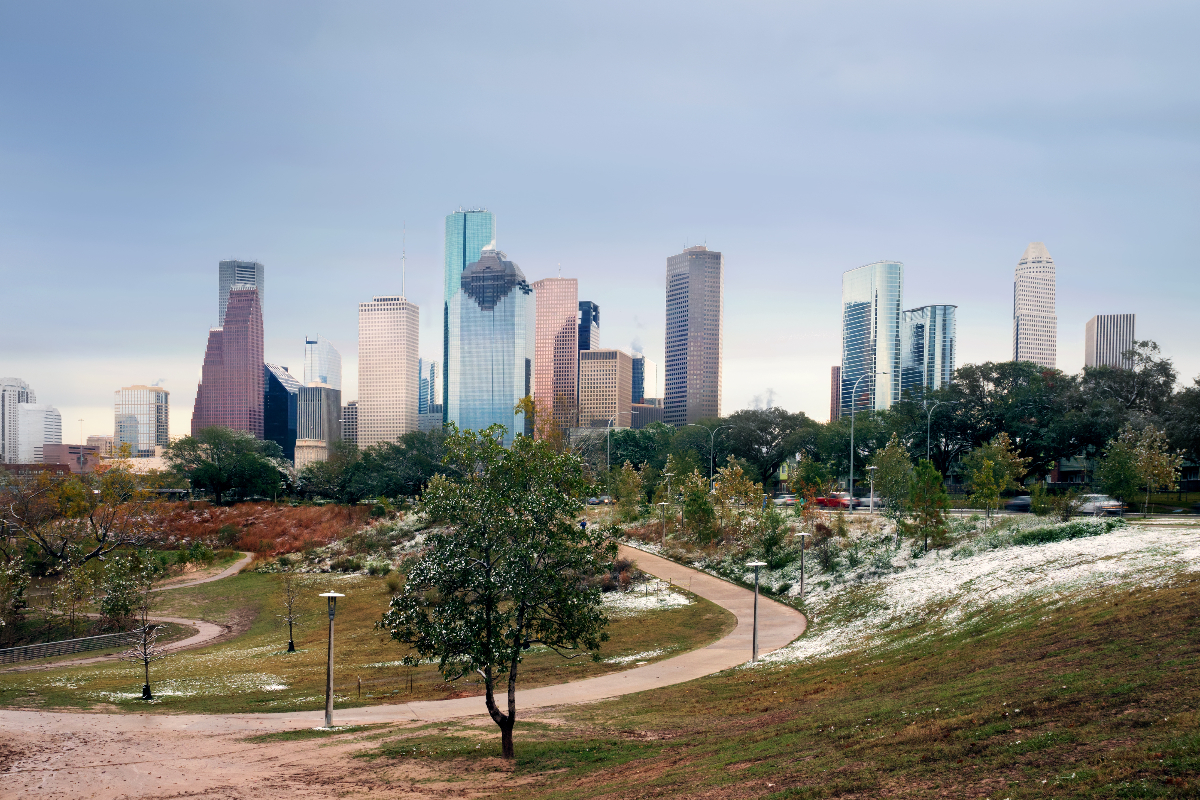 The Farmers' Almanac just revealed its official winter forecast for Houston, projecting a massive influx of heavy coastal downpours