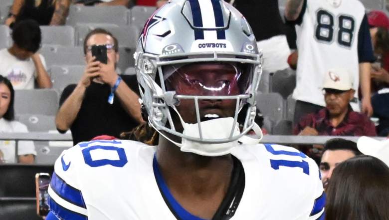 Joe Milton #10 of the Dallas Cowboys